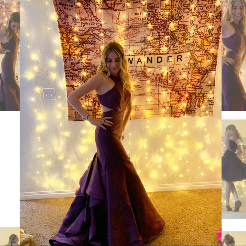 Beautiful fishtail prom dress